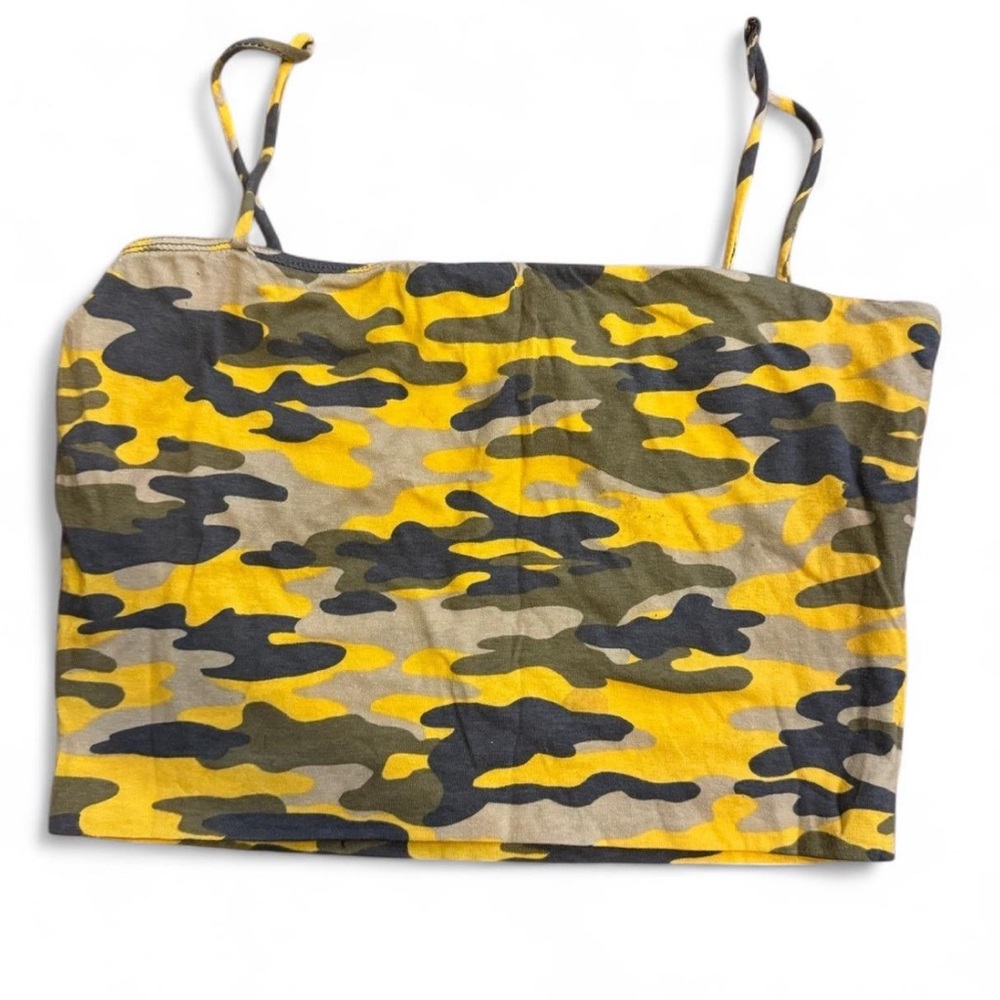 Camo Print Women's Top